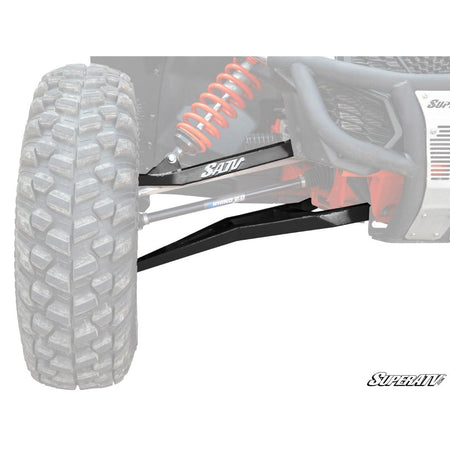 SuperATV Can - Am Maverick X3 Sidewinder A - Arms—1.5" Forward Offset - MojoMotoSport.com