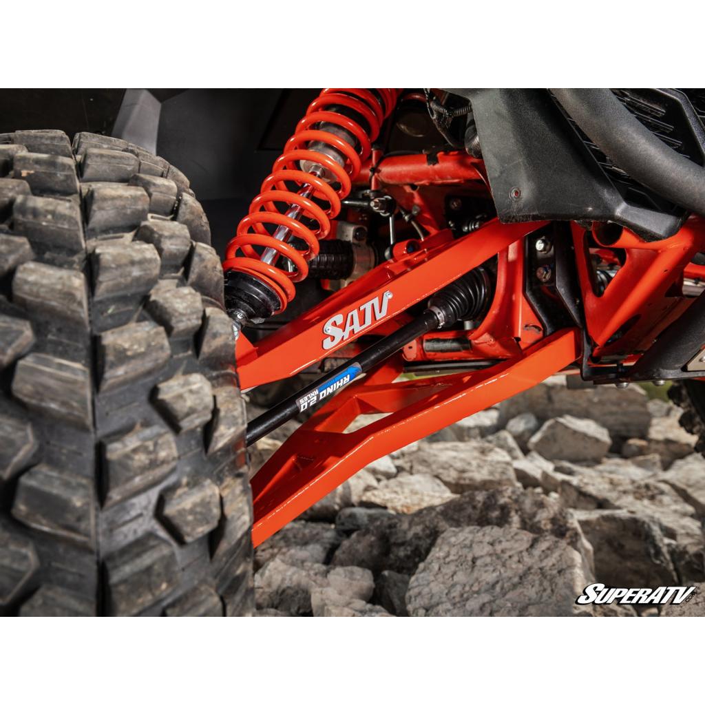 SuperATV Can - Am Maverick X3 Sidewinder A - Arms—1.5" Forward Offset - MojoMotoSport.com