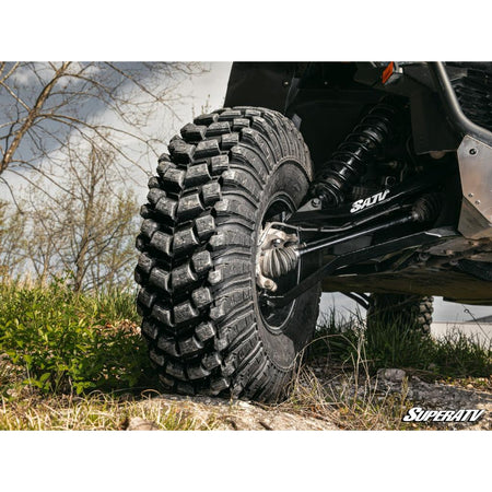 SuperATV Can - Am Maverick X3 Sidewinder A - Arms—1.5" Forward Offset - MojoMotoSport.com