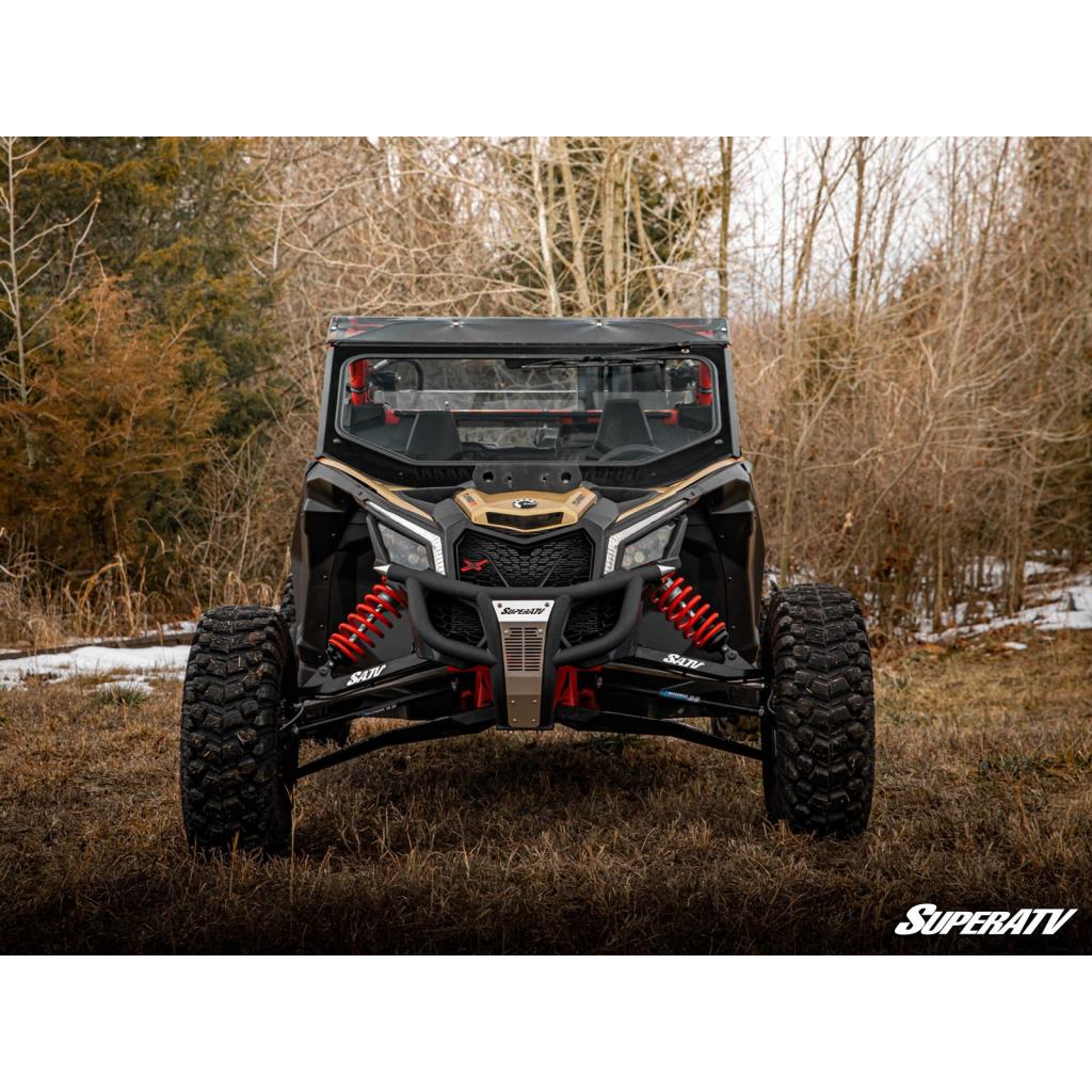 SuperATV Can - Am Maverick X3 Sidewinder A - Arms—1.5" Forward Offset - MojoMotoSport.com