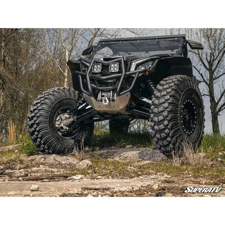 SuperATV Can - Am Maverick X3 Sidewinder A - Arms—1.5" Forward Offset - MojoMotoSport.com
