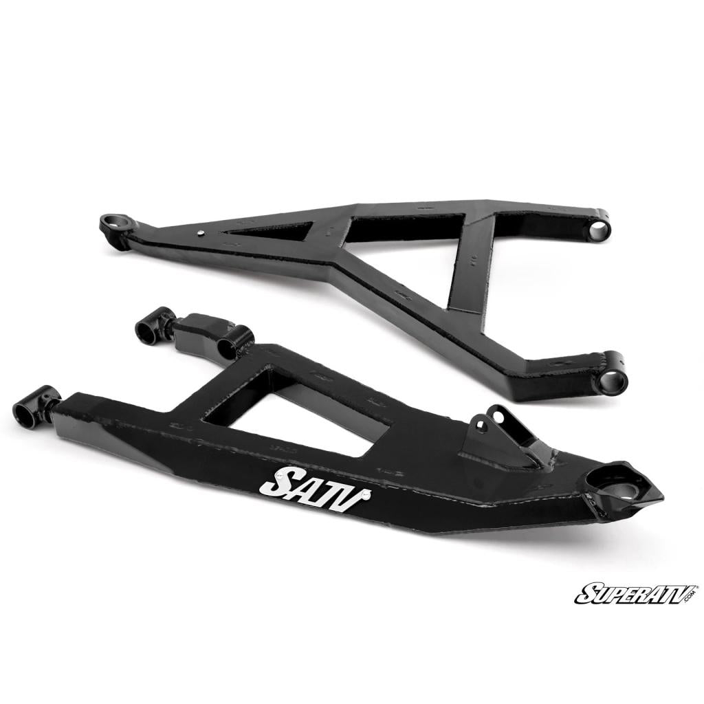 SuperATV Can - Am Maverick X3 Sidewinder A - Arms—1.5" Forward Offset - MojoMotoSport.com