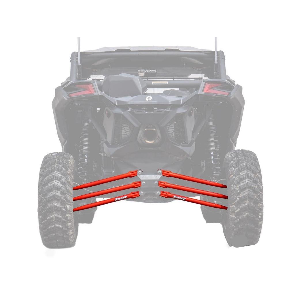 SuperATV Can - Am Maverick X3 Tubed Radius Arms - MojoMotoSport.com