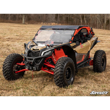 SuperATV Can - Am Maverick X3 Vented Full Windshield - MojoMotoSport.com