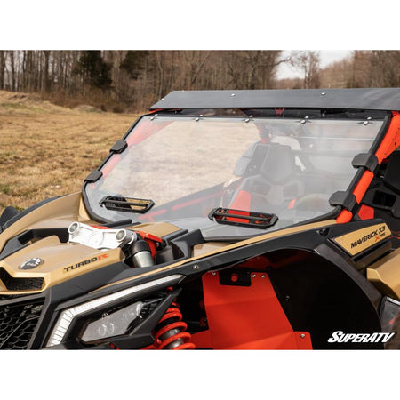 SuperATV Can - Am Maverick X3 Vented Full Windshield - MojoMotoSport.com