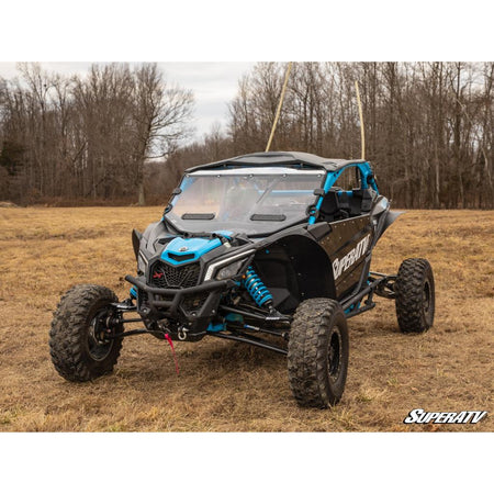 SuperATV Can - Am Maverick X3 Vented Full Windshield - MojoMotoSport.com