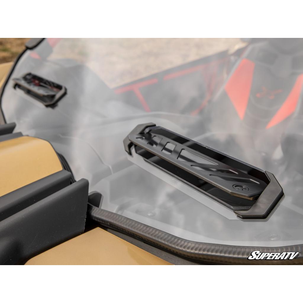 SuperATV Can - Am Maverick X3 Vented Full Windshield - MojoMotoSport.com