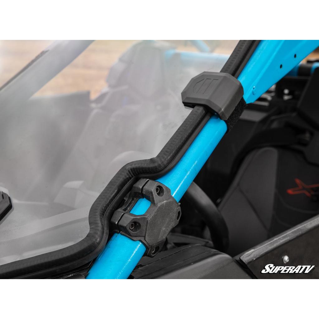 SuperATV Can - Am Maverick X3 Vented Full Windshield - MojoMotoSport.com