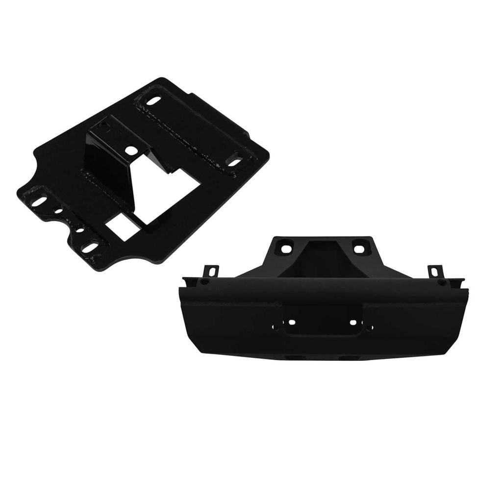 SuperATV Can - Am Maverick X3 Winch Mount Plate Kit - MojoMotoSport.com