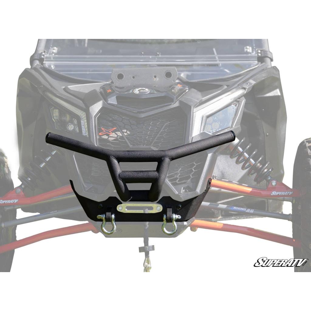 SuperATV Can - Am Maverick X3 Winch Ready Front Bumper - MojoMotoSport.com