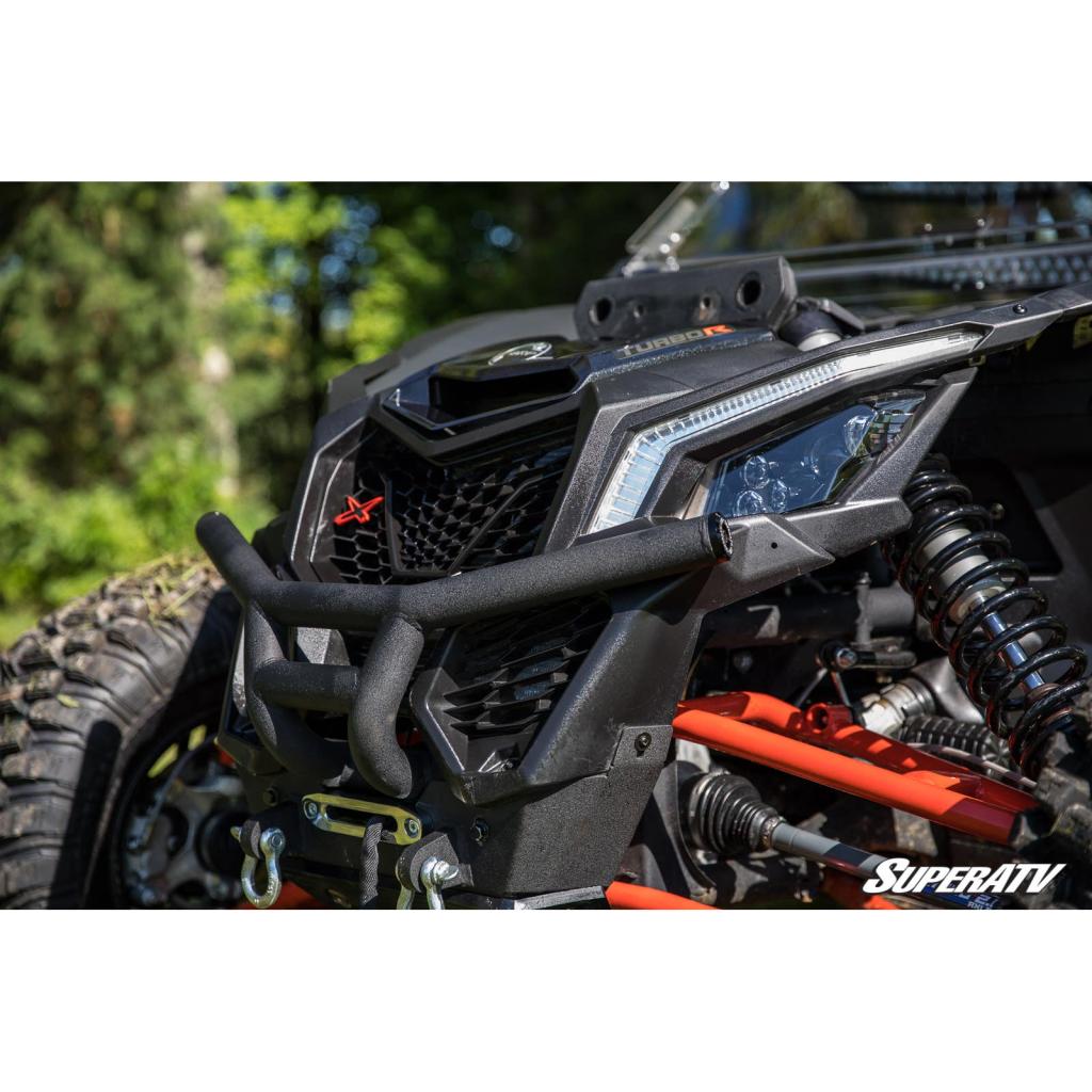 SuperATV Can - Am Maverick X3 Winch Ready Front Bumper - MojoMotoSport.com