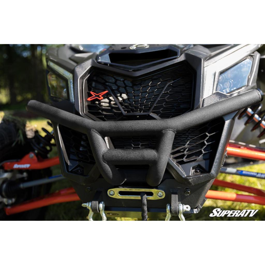 SuperATV Can - Am Maverick X3 Winch Ready Front Bumper - MojoMotoSport.com