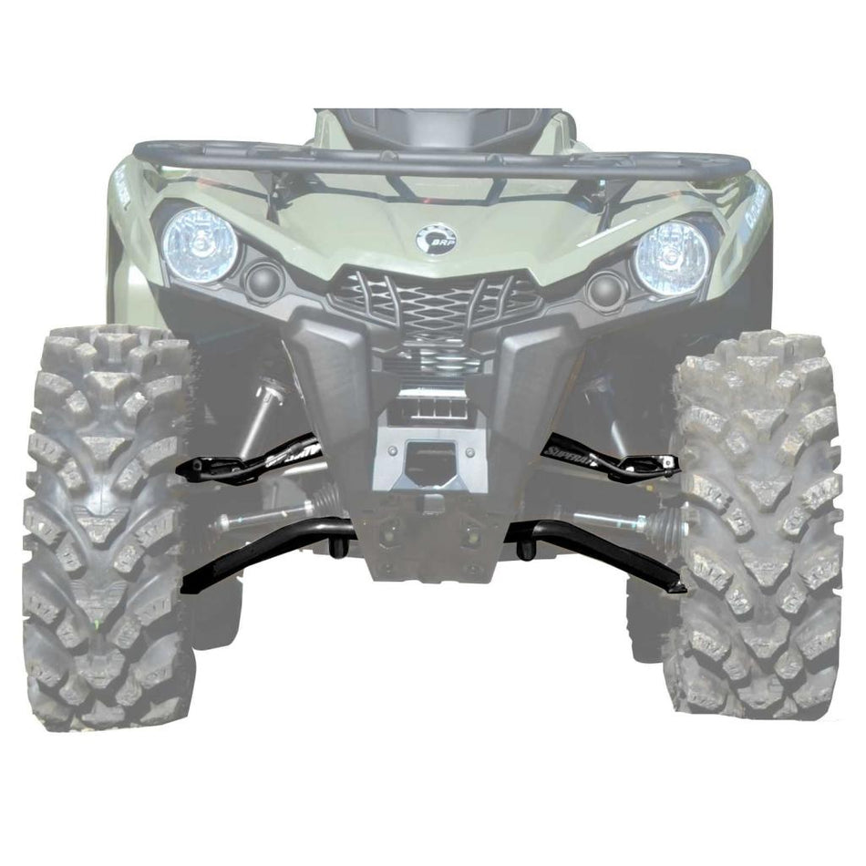 SuperATV Can - Am Renegade (Gen 2) High Clearance 1.5" Offset A - Arms - MojoMotoSport.com
