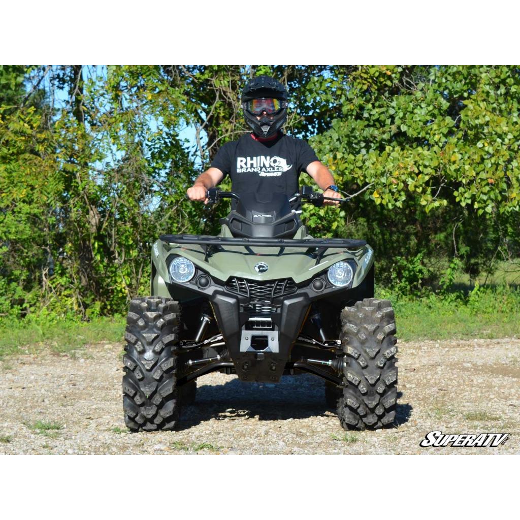 SuperATV Can - Am Renegade (Gen 2) High Clearance 1.5" Offset A - Arms - MojoMotoSport.com