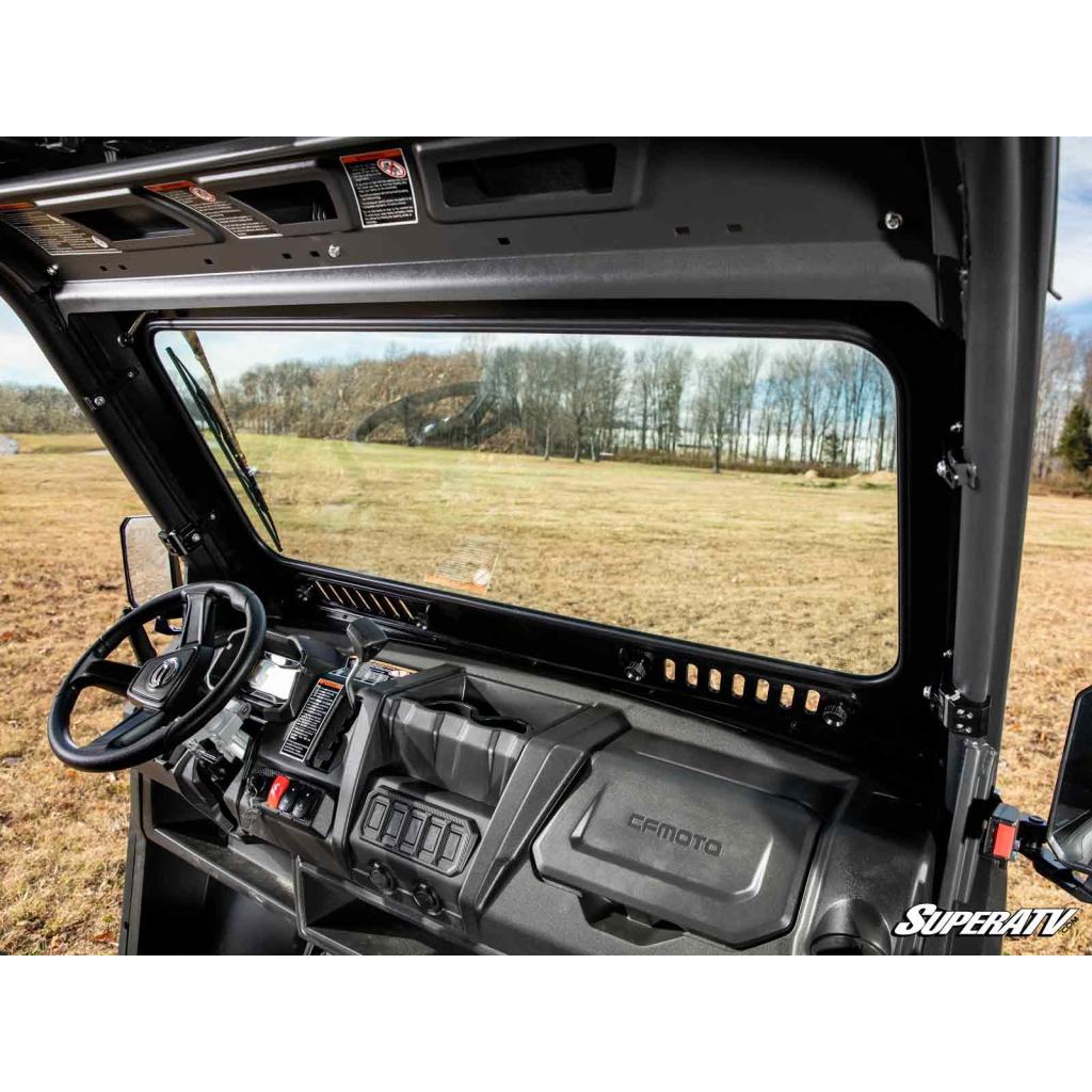 SuperATV CFMOTO UForce 1000 Glass Windshield - MojoMotoSport.com