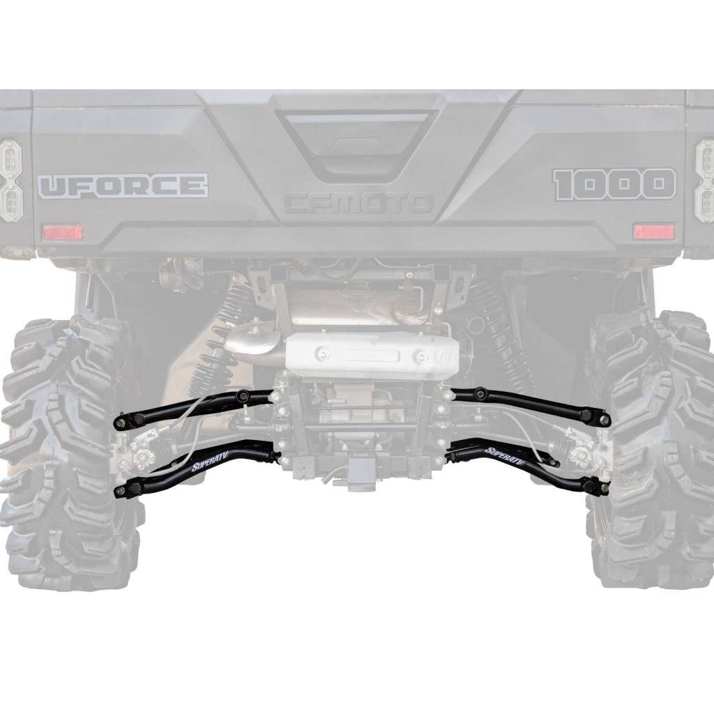 SuperATV CFMOTO UForce 1000 High Clearance 1.5" Rear Offset A - Arms - MojoMotoSport.com