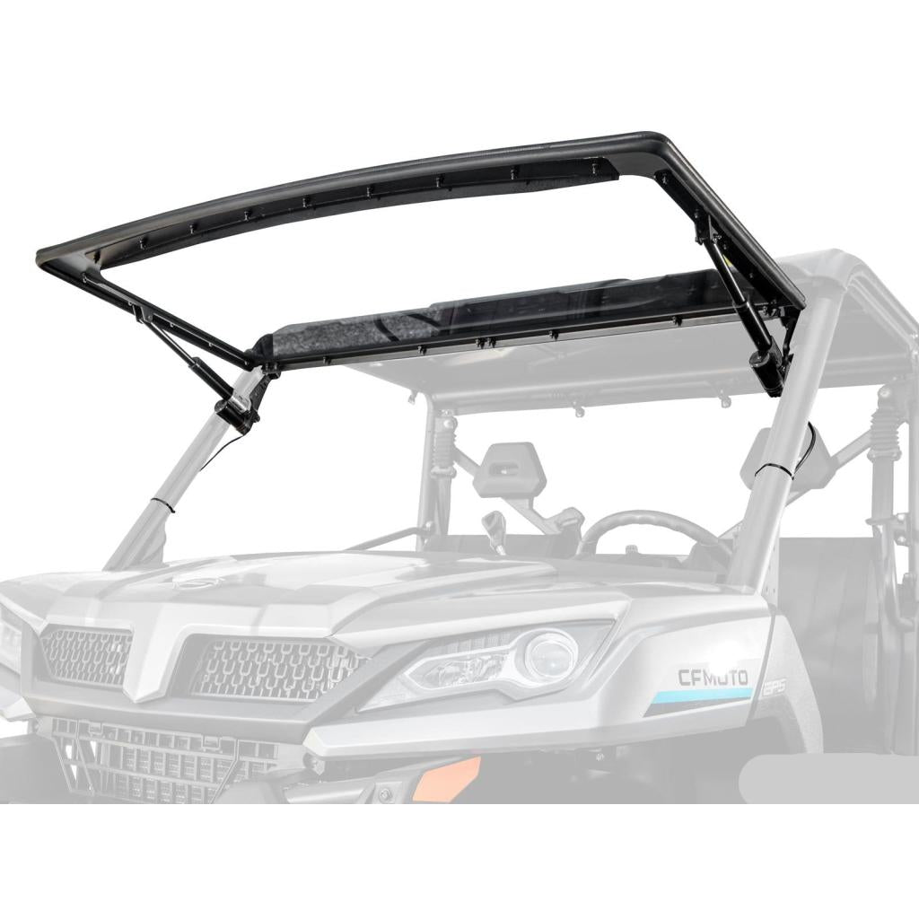 SuperATV CFMOTO UForce 1000 MaxDrive Power Flip Windshield - MojoMotoSport.com