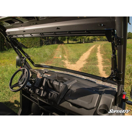 SuperATV CFMOTO UForce 1000 Scratch Resistant Flip Windshield - MojoMotoSport.com