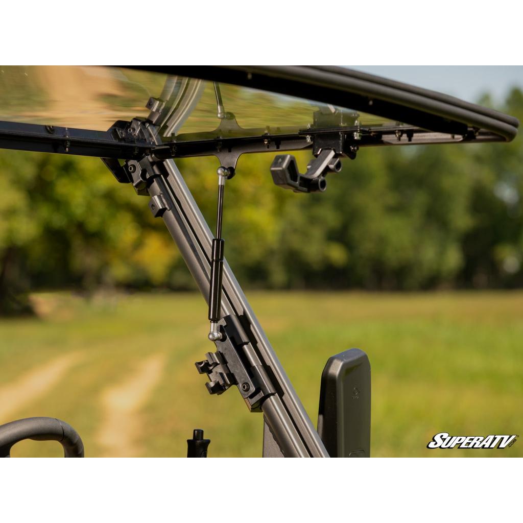 SuperATV CFMOTO UForce 1000 Scratch Resistant Flip Windshield - MojoMotoSport.com
