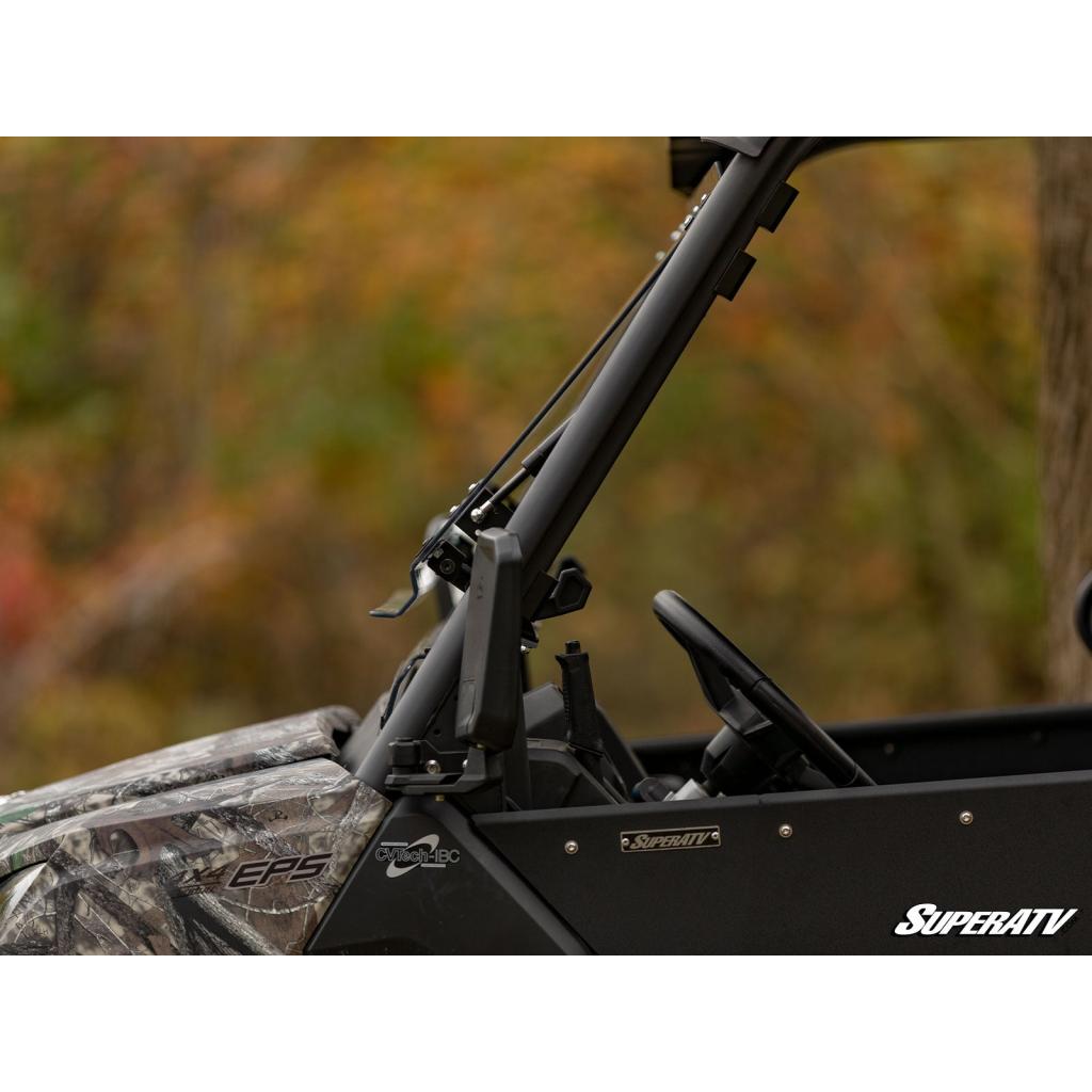 SuperATV CFMOTO UForce 1000 Scratch Resistant Flip Windshield - MojoMotoSport.com