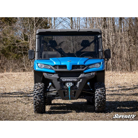 SuperATV CFMOTO UForce 1000 Scratch Resistant Full Windshield - MojoMotoSport.com