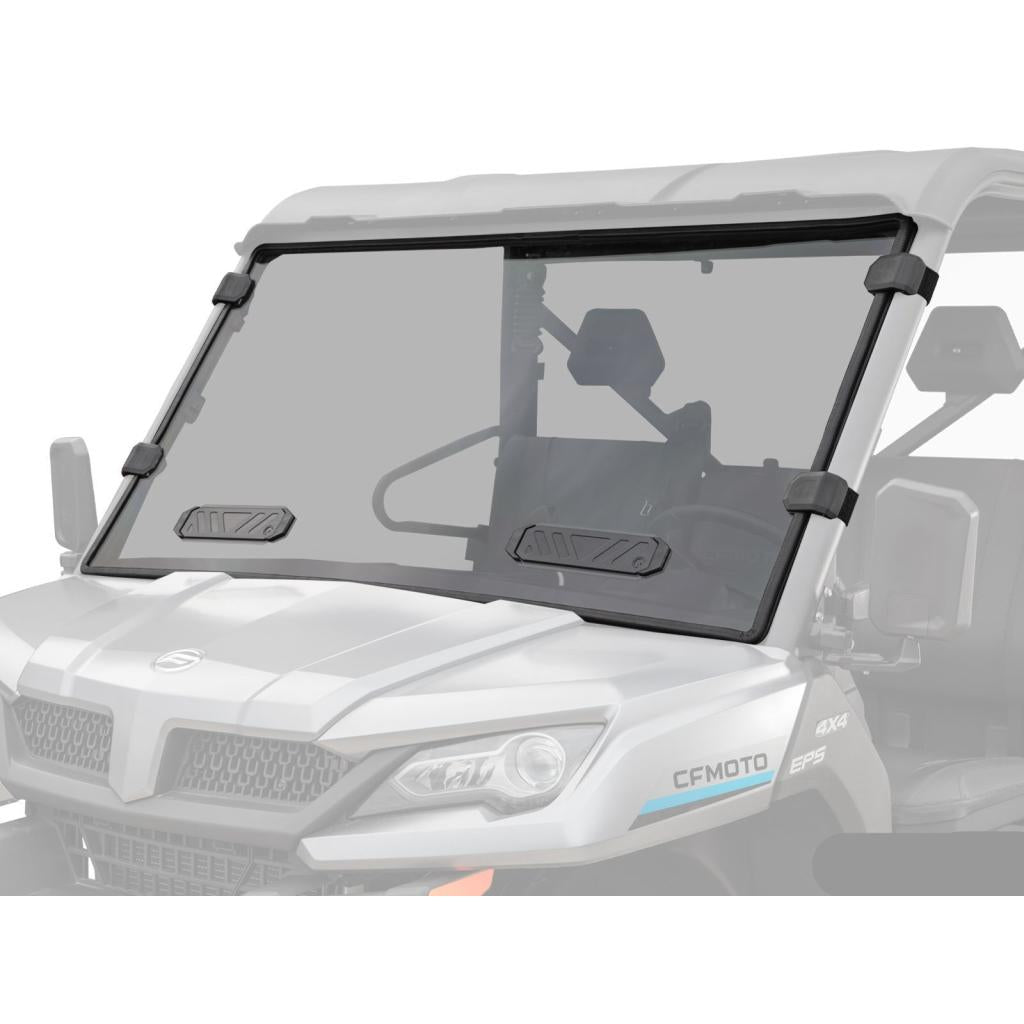 SuperATV CFMOTO UForce 1000 Vented Full Windshield - MojoMotoSport.com