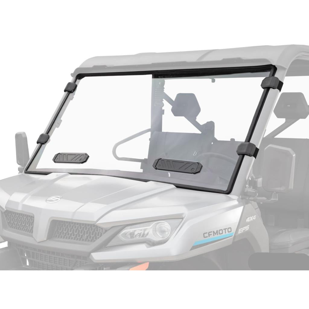SuperATV CFMOTO UForce 1000 Vented Full Windshield - MojoMotoSport.com