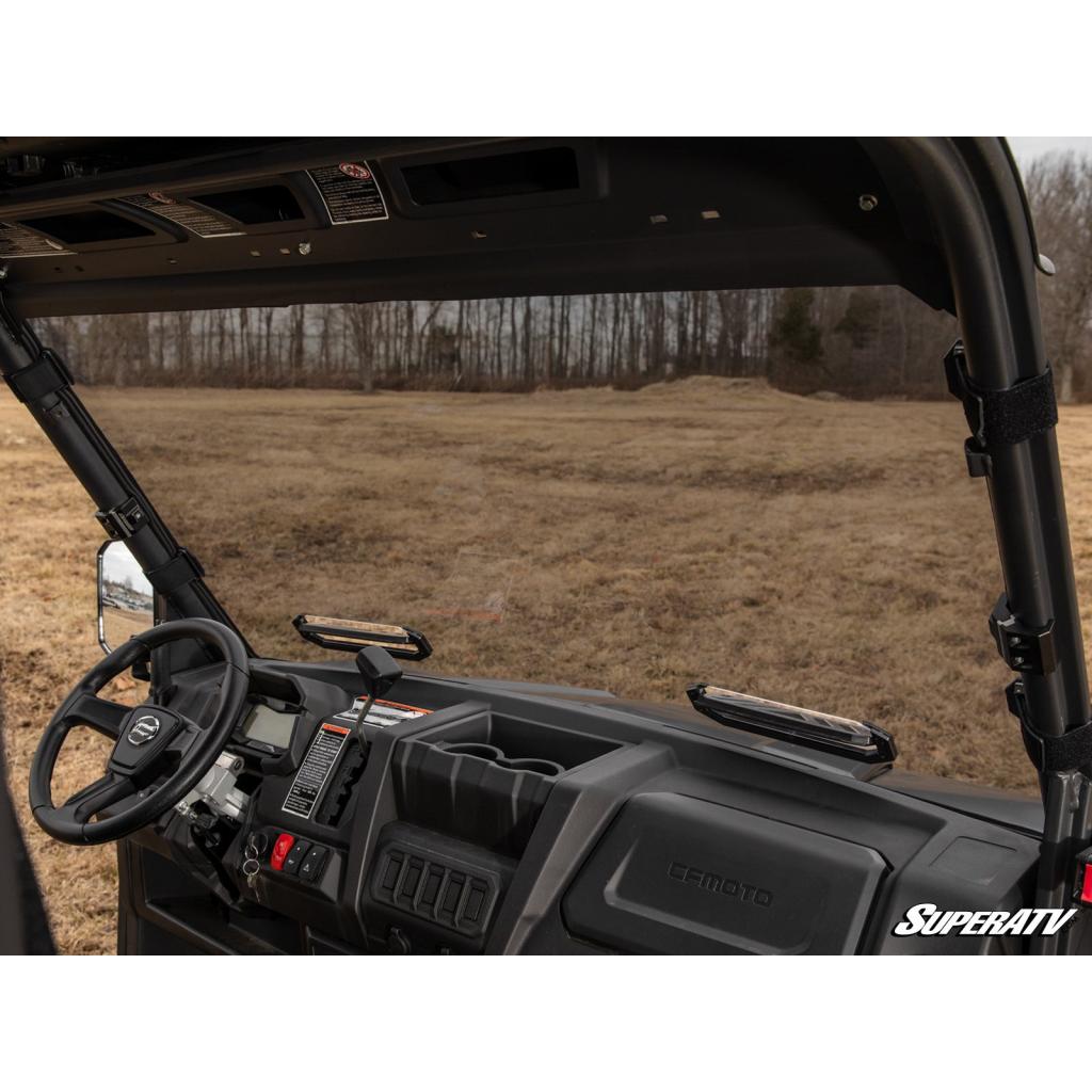 SuperATV CFMOTO UForce 1000 Vented Full Windshield - MojoMotoSport.com