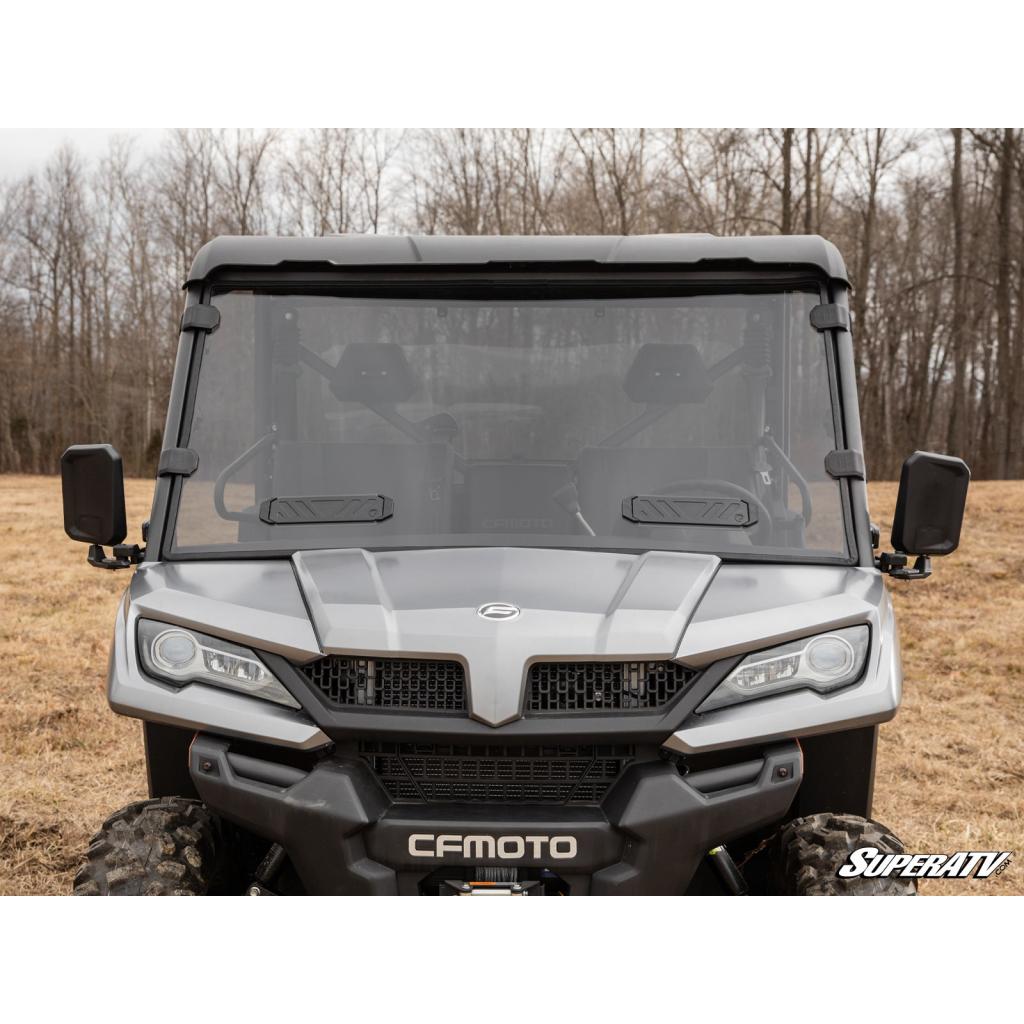 SuperATV CFMOTO UForce 1000 Vented Full Windshield - MojoMotoSport.com