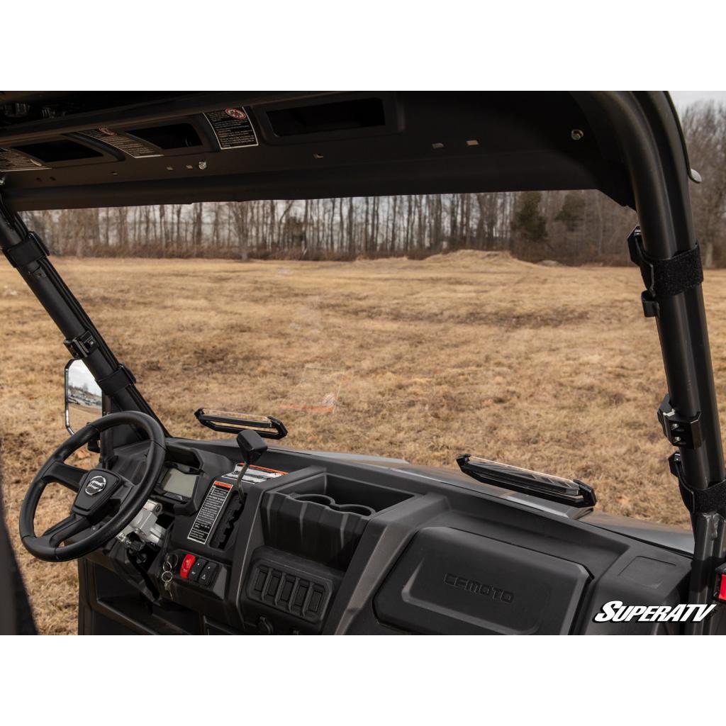 SuperATV CFMOTO UForce 1000 Vented Full Windshield - MojoMotoSport.com