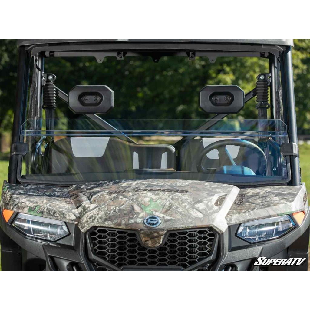SuperATV CFMOTO UForce 600 Half Windshield - MojoMotoSport.com