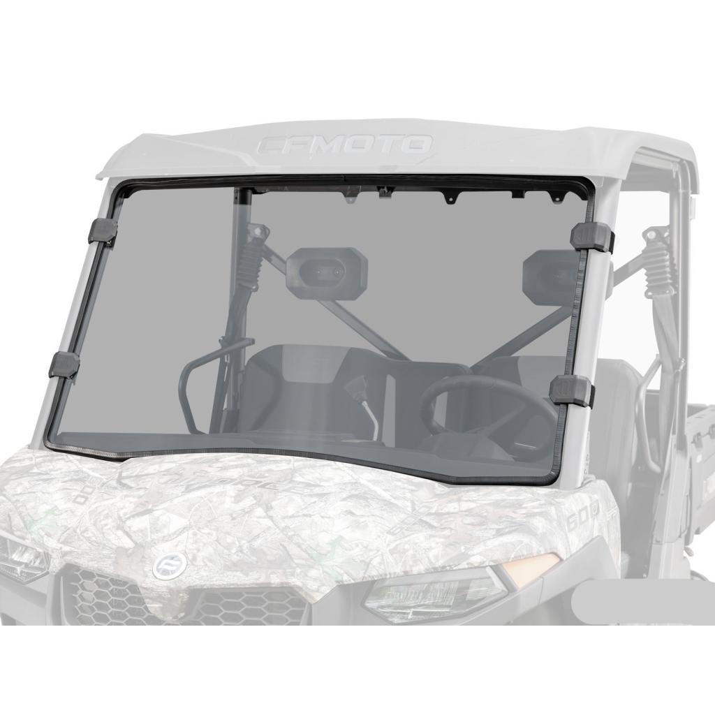 SuperATV CFMOTO UForce 600 Scratch - Resistant Full Windshield - MojoMotoSport.com