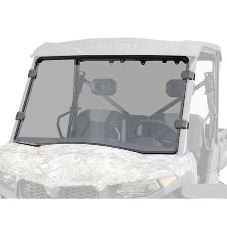 SuperATV CFMOTO UForce 600 Scratch - Resistant Full Windshield - MojoMotoSport.com