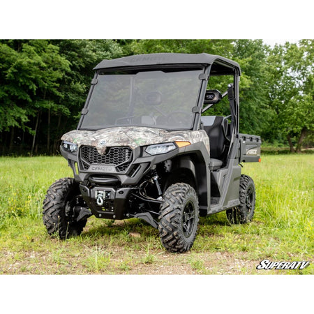 SuperATV CFMOTO UForce 600 Scratch - Resistant Full Windshield - MojoMotoSport.com