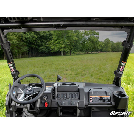SuperATV CFMOTO UForce 600 Scratch - Resistant Full Windshield - MojoMotoSport.com