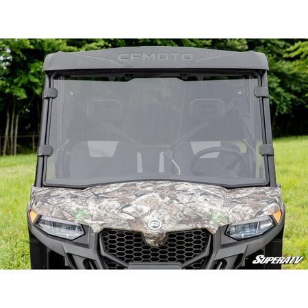 SuperATV CFMOTO UForce 600 Scratch - Resistant Full Windshield - MojoMotoSport.com