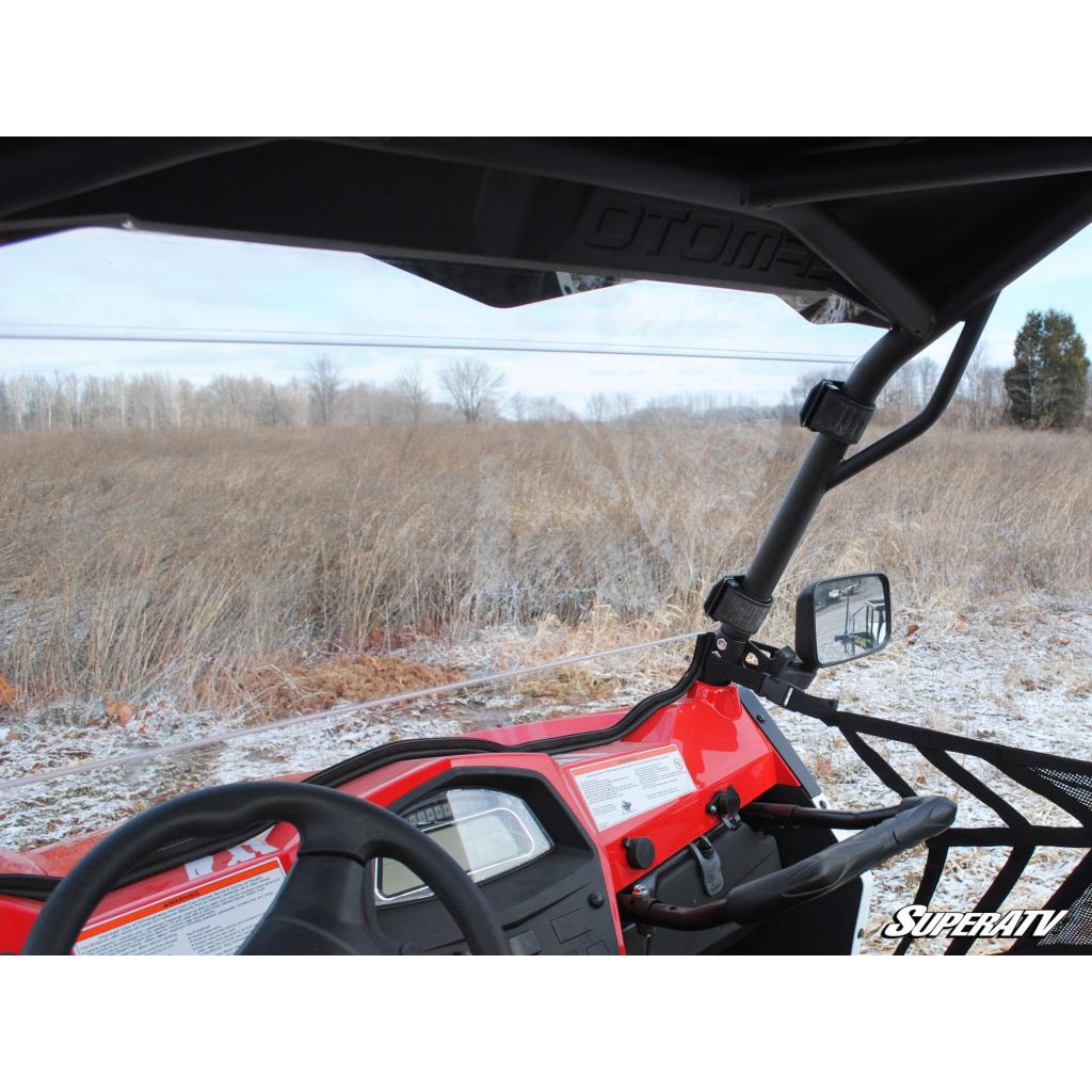 SuperATV CFMOTO ZForce 500 Scratch - Resistant Full Windshield - MojoMotoSport.com