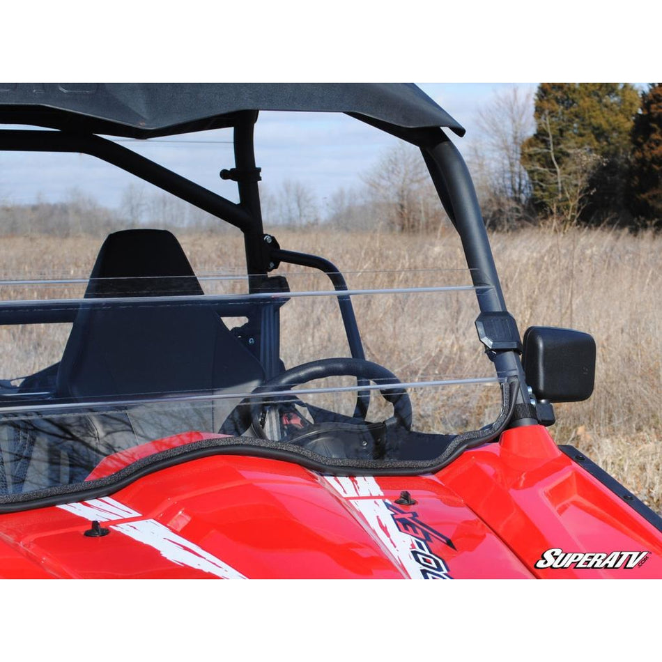 SuperATV CFMOTO ZForce 800 Scratch - Resistant Half Windshield - MojoMotoSport.com