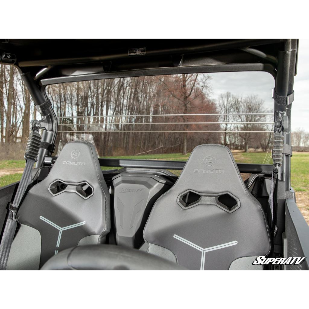 SuperATV CFMOTO ZForce 800 Trail Rear Windshield - MojoMotoSport.com