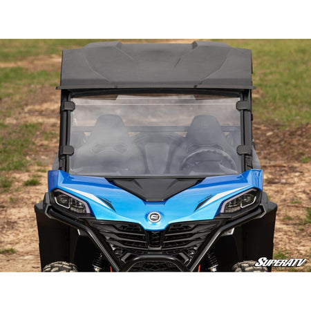 SuperATV CFMOTO ZForce 800 Trail Scratch Resistant Full Windshield - MojoMotoSport.com