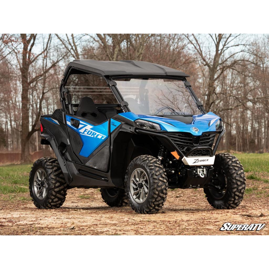 SuperATV CFMOTO ZForce 800 Trail Scratch Resistant Full Windshield - MojoMotoSport.com