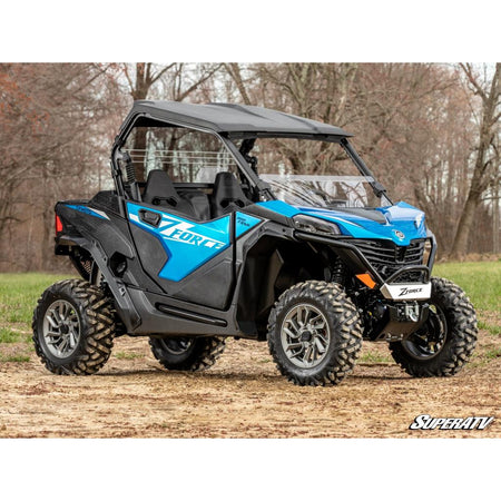 SuperATV CFMOTO ZForce 800 Trail Scratch - Resistant Half Windshield - MojoMotoSport.com