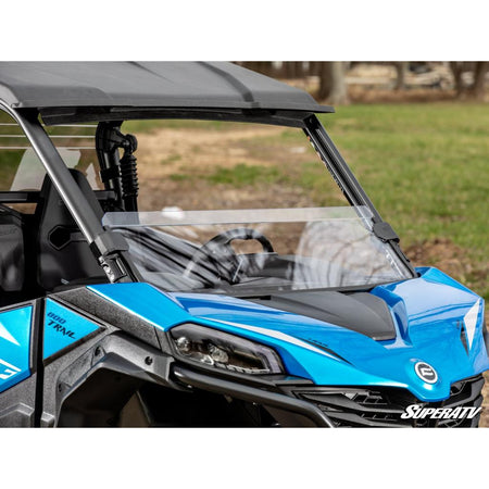 SuperATV CFMOTO ZForce 800 Trail Scratch - Resistant Half Windshield - MojoMotoSport.com