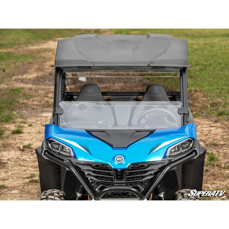 SuperATV CFMOTO ZForce 800 Trail Scratch - Resistant Half Windshield - MojoMotoSport.com