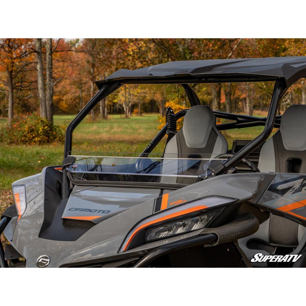 SuperATV CFMOTO ZForce 950 Half Windshield - MojoMotoSport.com