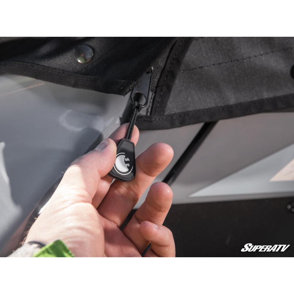 SuperATV CFMOTO ZForce 950 Primal Soft Cab Enclosure Upper Doors - MojoMotoSport.com