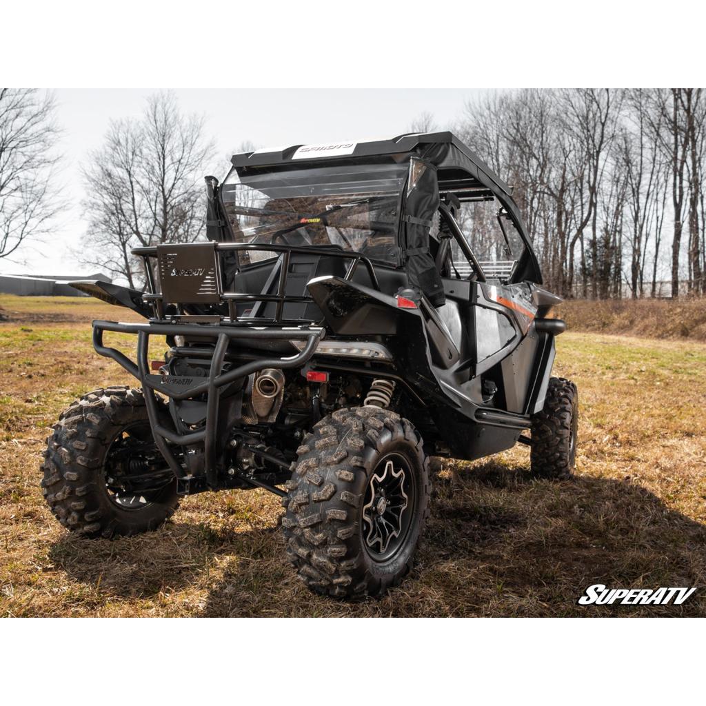 SuperATV CFMOTO ZForce 950 Primal Soft Cab Enclosure Upper Doors - MojoMotoSport.com