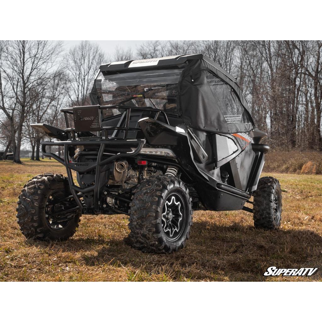 SuperATV CFMOTO ZForce 950 Primal Soft Cab Enclosure Upper Doors - MojoMotoSport.com