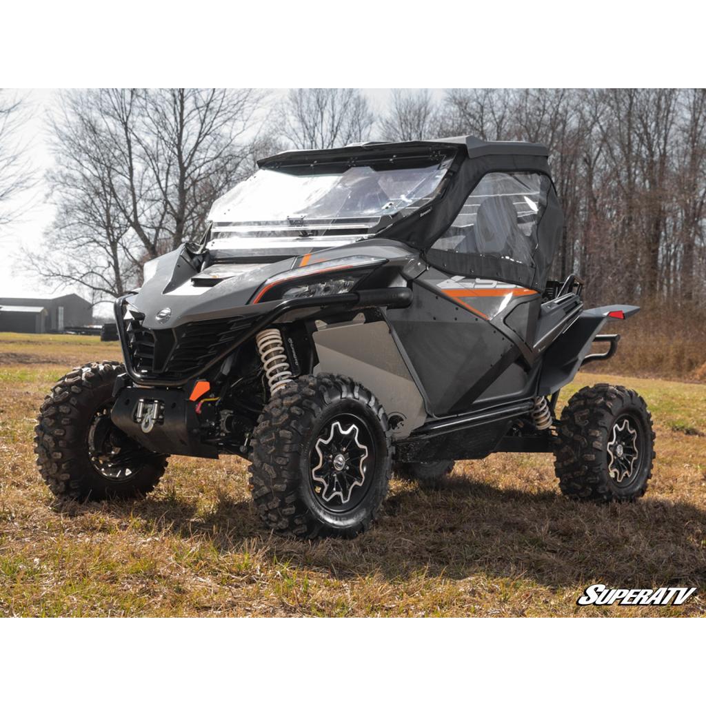 SuperATV CFMOTO ZForce 950 Primal Soft Cab Enclosure Upper Doors - MojoMotoSport.com