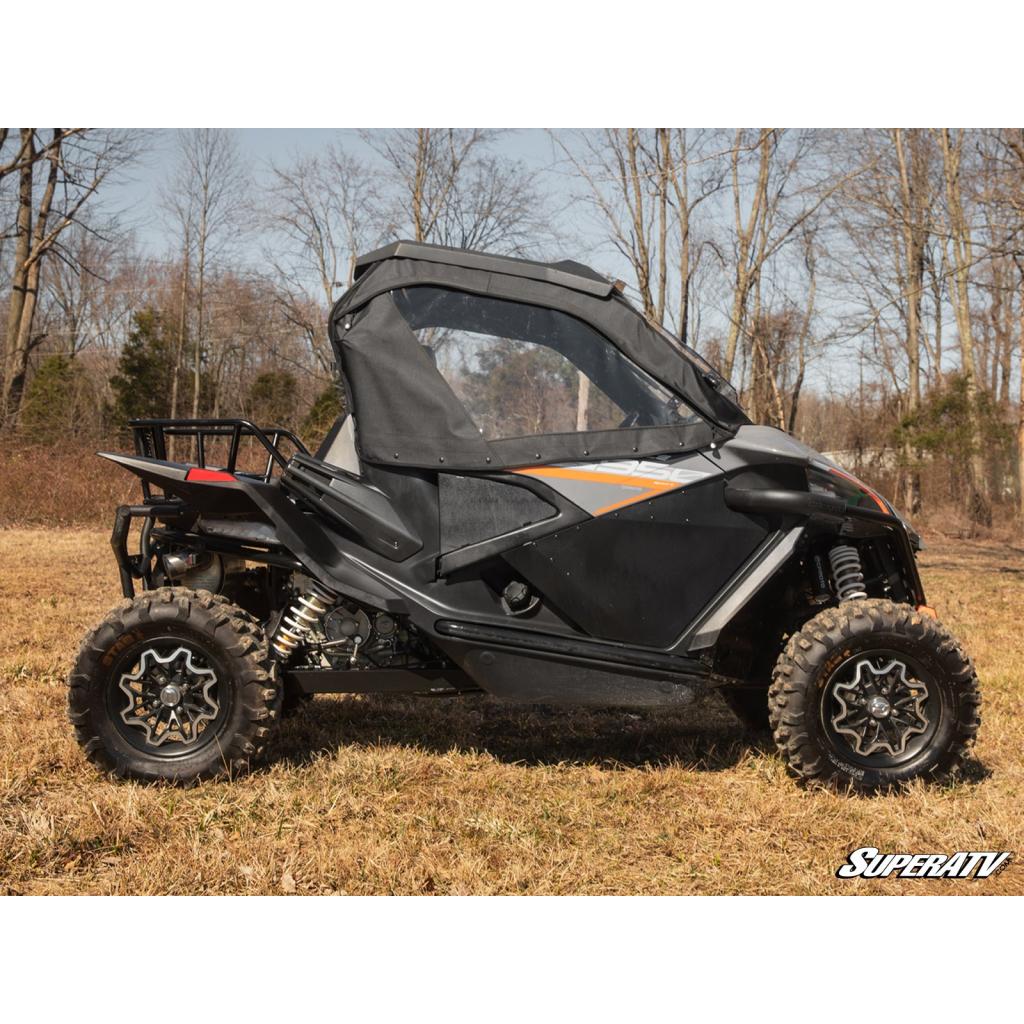SuperATV CFMOTO ZForce 950 Primal Soft Cab Enclosure Upper Doors - MojoMotoSport.com